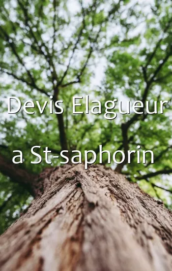 Devis Elagueur a St-saphorin 