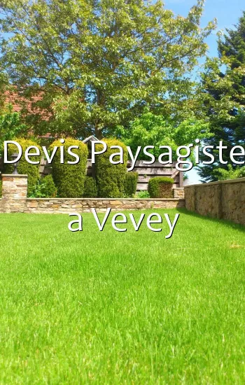 Devis Paysagiste a Vevey
